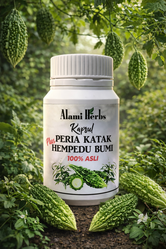 KAPSUL PERIA KATAK PLUS HEMPEDU BUMI