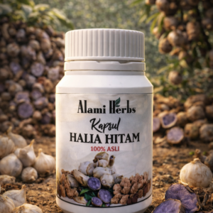 KAPSUL 100% HALIA HITAM ASLI